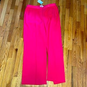 Boden- hot pink silk pants